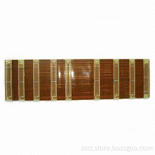 Rigid-flexible PCB with Six Layers and Trace Width Space of 4 to 5mil